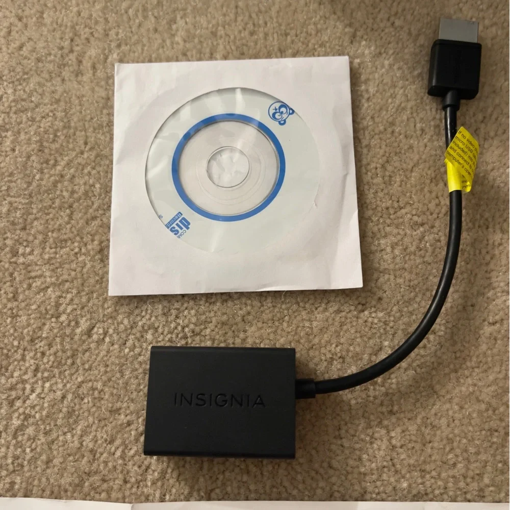 INSIGNIA USB to HDMI/DCI adapter LIKE NEW